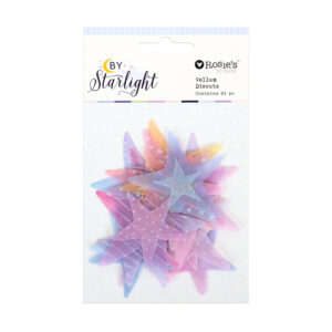 Rosie's Studio By Starlight Vellum Star Diecuts (24 Pieces)
