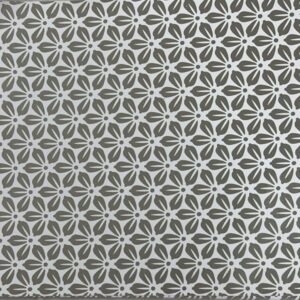 Foiled Cardstock (8 x 8 inches) - Silver Flowers