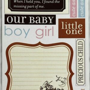 Cut Out Sheets - Our Baby