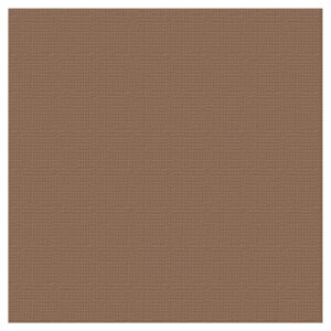 Textured Cardstock 12 x 12 - Chestnut/Fencepost