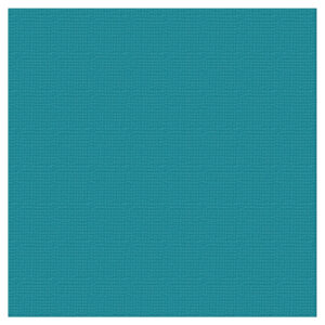 Textured Cardstock 12 x 12 - Peacock/Seafoam